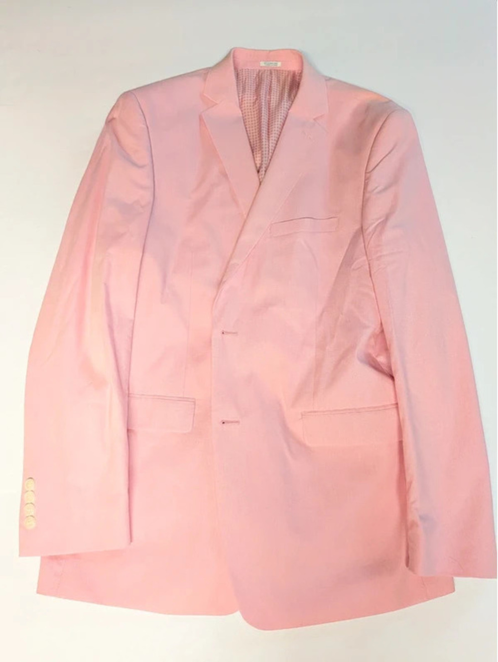Saddlebred men's pink sport dress coat, blazer size 42L